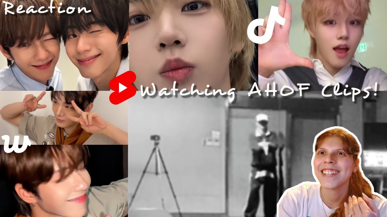 REACTION | Watching AHOF Clips! (WEVERSE, YT Shorts, Tiktoks) 