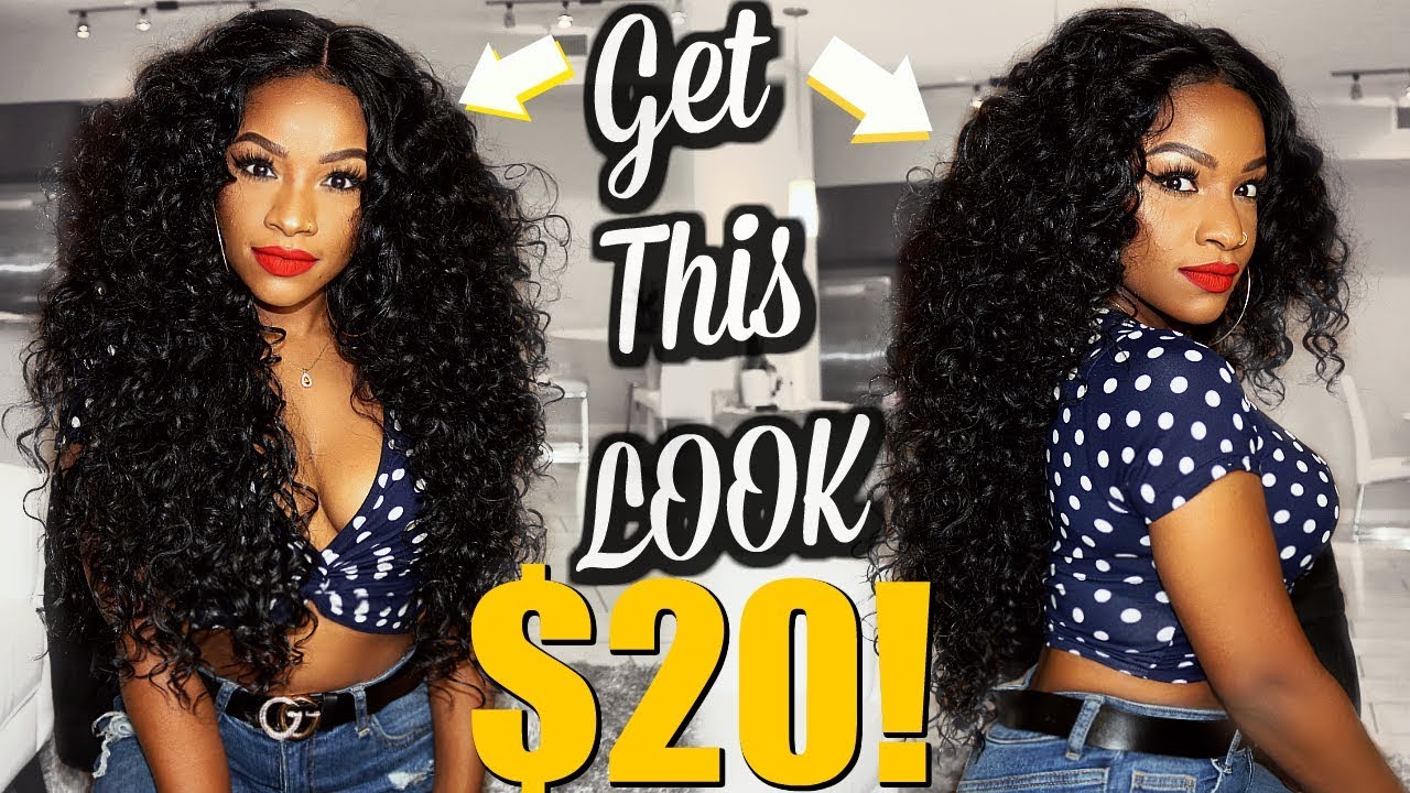 BEST $20 WIG HANDS DOWN! + My Tips & Tricks for Laying Cheap Synthetic Wigs