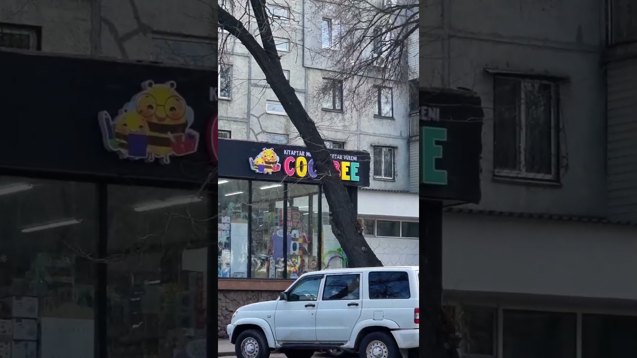 Утро в Алматы на проспекте Гагарина. 09.03.2026