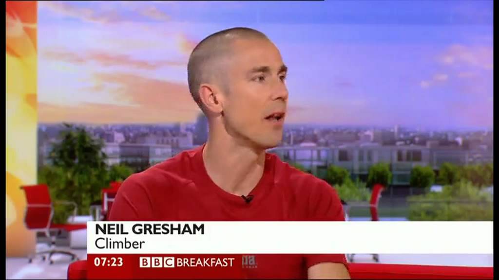Neil Gresham on BBC News, talking about his DWS- 'The Olympiad'