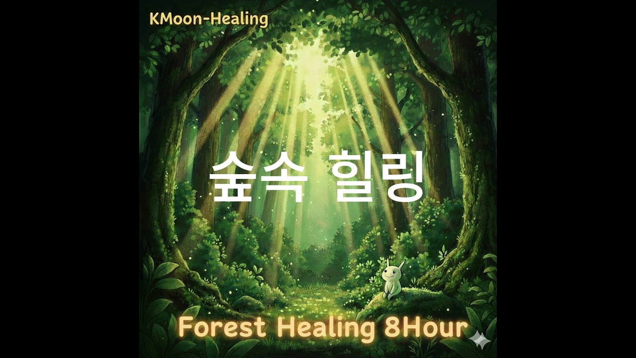 [힐링음악]세상이 너무 시끄러울 때, 잠시 꺼두셔도 좋습니다,복잡한 생각 때문에 잠 못 드는 밤, 숲이 들려주는 가장 조용한 대답 🌿✨