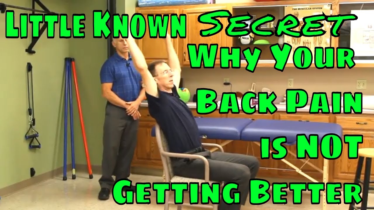 Little Known Secret Why Your Low Back Pain is NOT Getting Better