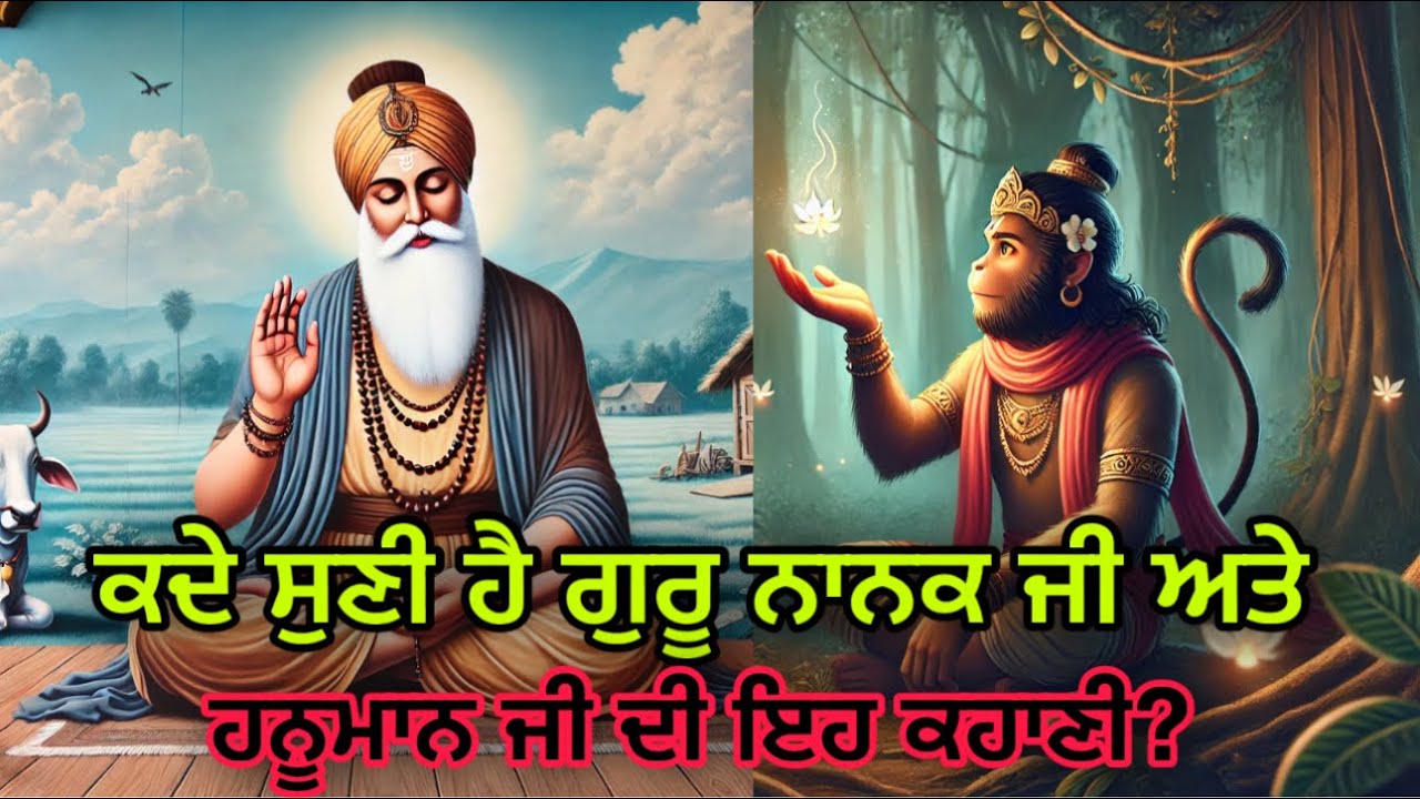 hanuman ji story and sikh teachings | guru nanak dev ji   hanuman |