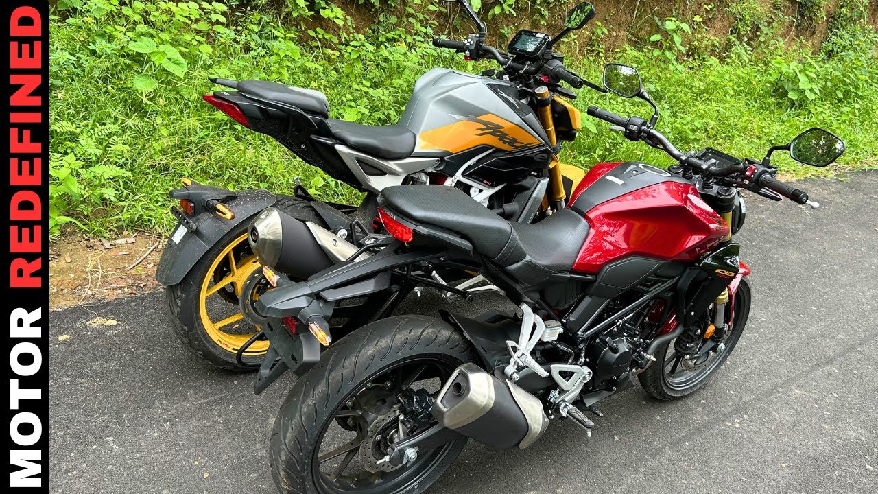 2024 Honda CB300R VS TVS Apache RTR 310 Comparison | RTR 310 Best??