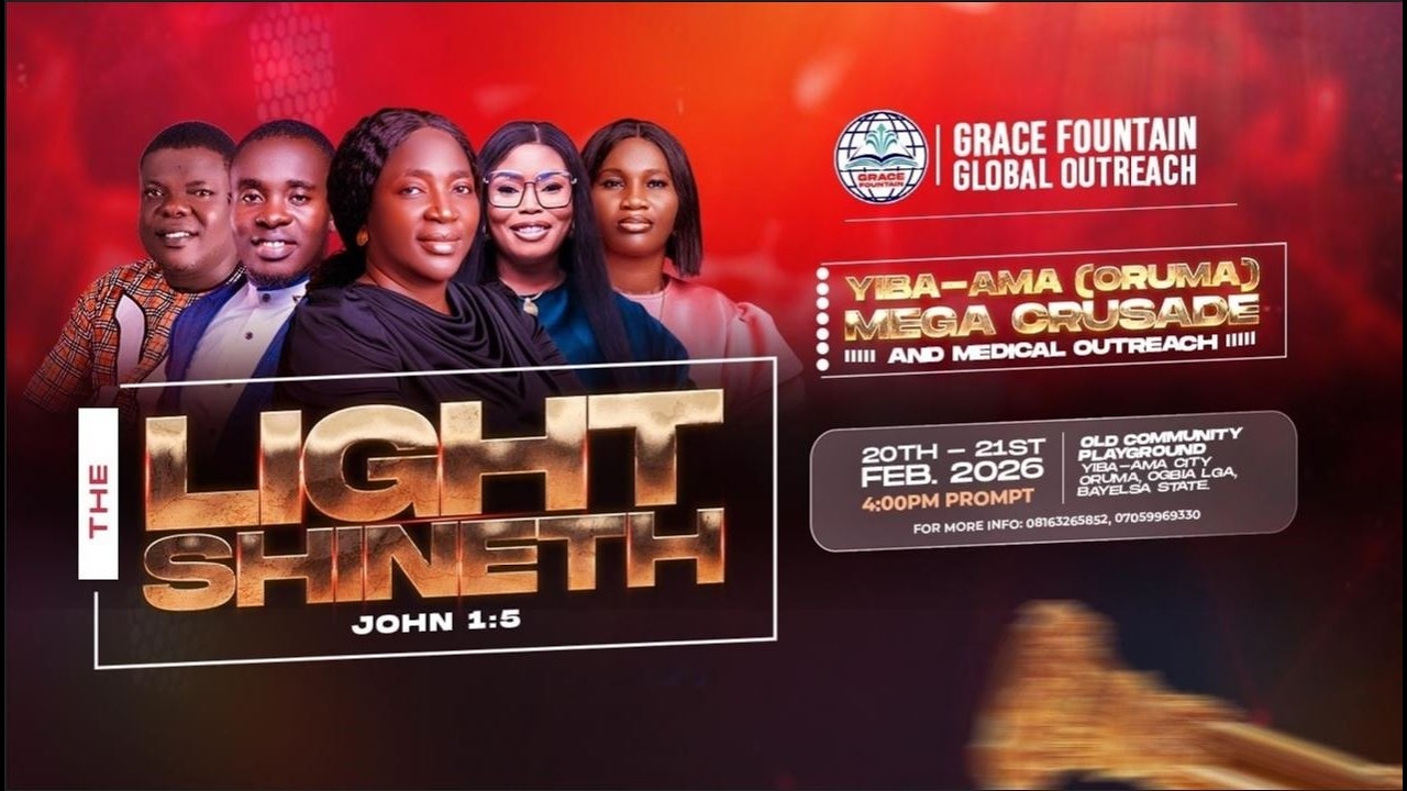Yiba-Ama Mega Crusade, THE LIGHT SHINETH Day 1 With Pst. Isoken Buruboyefe.