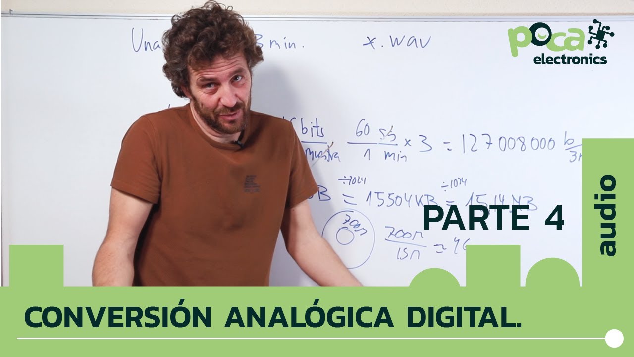 EJEMPLOS AUDIO. Conversión analógico - digital - Audio. PARTE 4