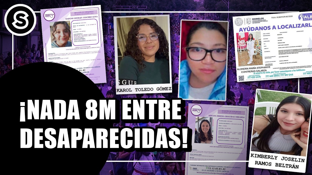 PAÍS DE DESAPARECIDAS: 8M y nada que celebrar en México