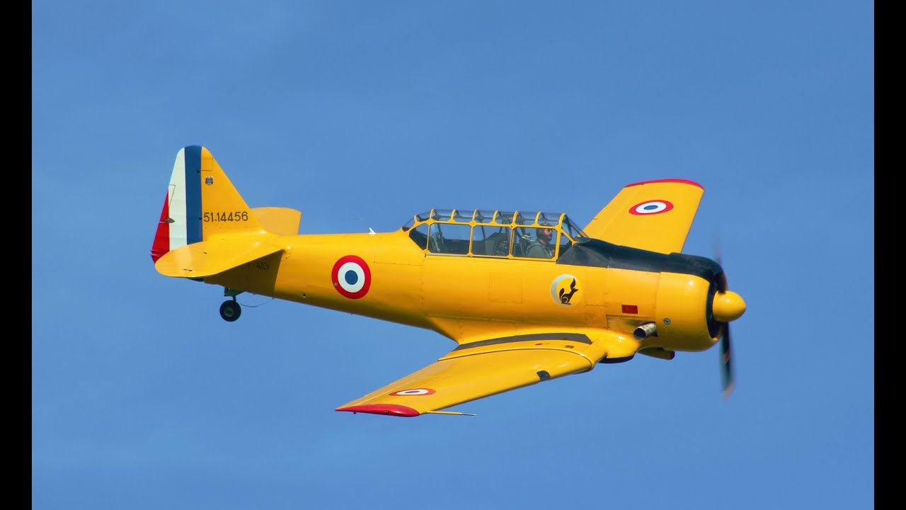 1951 North American T-6G Texan F-AZCV at Kehler Flugtage 2016