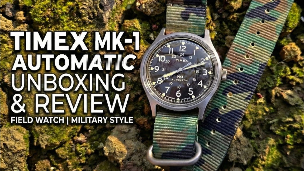 Часы Timex MK-1 Automatic - Распаковка и обзор