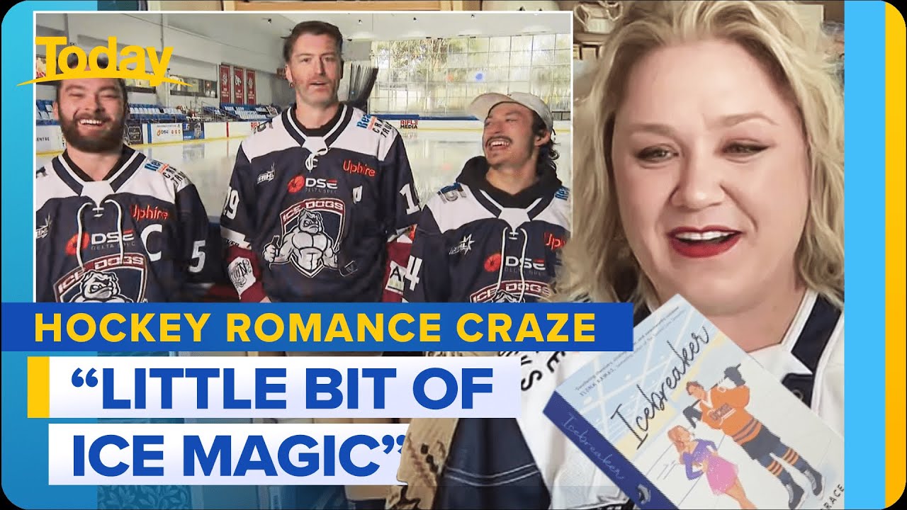 Aussie hockey players suddenly famous thanks to American romance novel | Today Show Australia