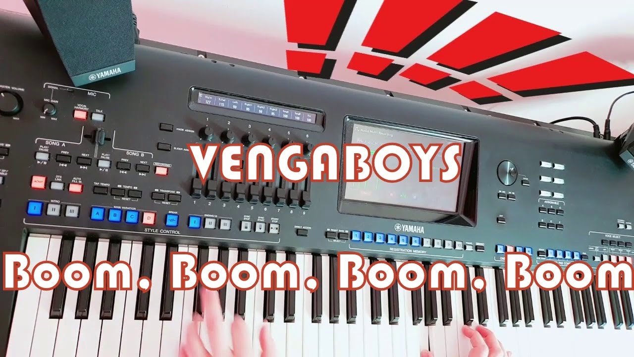 Vengaboys - Бум, Бум, Бум, Бум !! ☆Yamaha GENOS☆