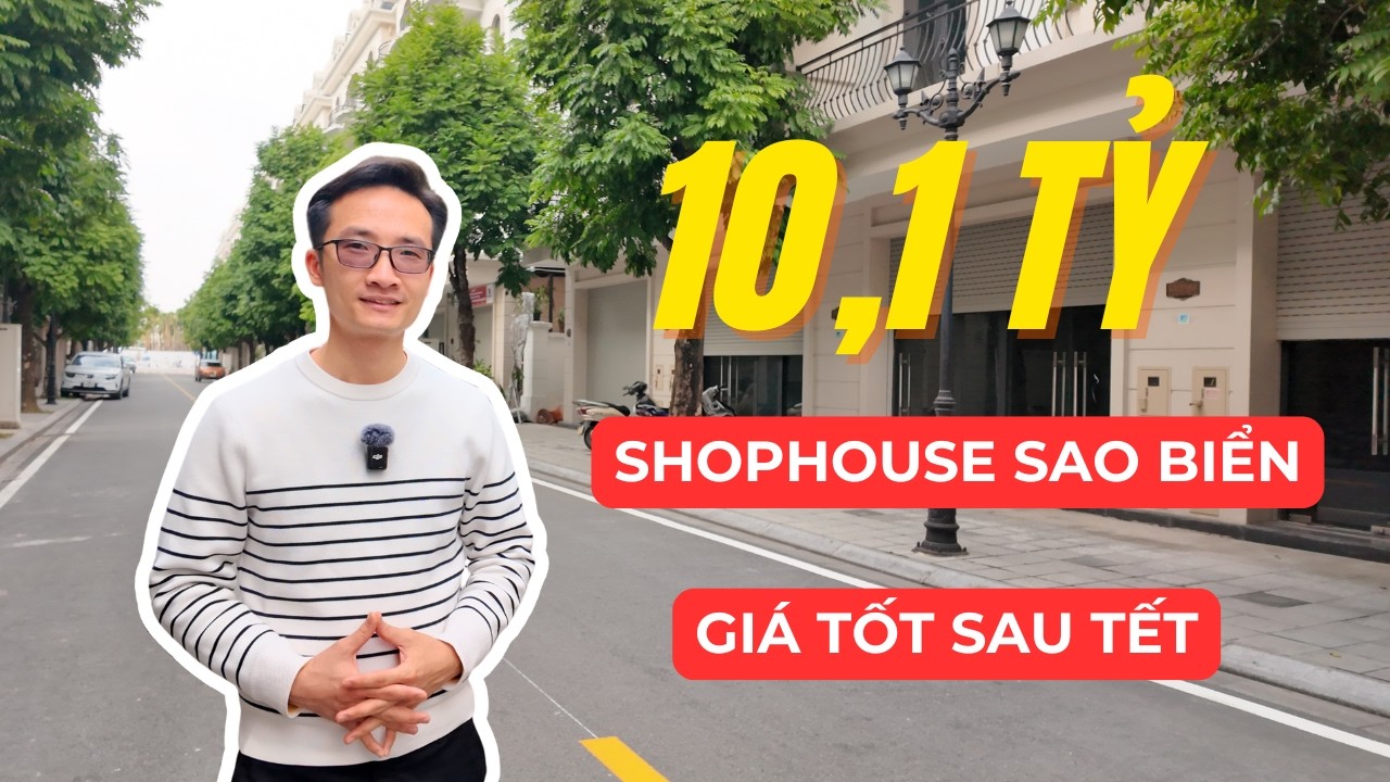 Shophouse Sao Biển Vinhomes Ocean Park 2 Giá Tốt Sau Tết