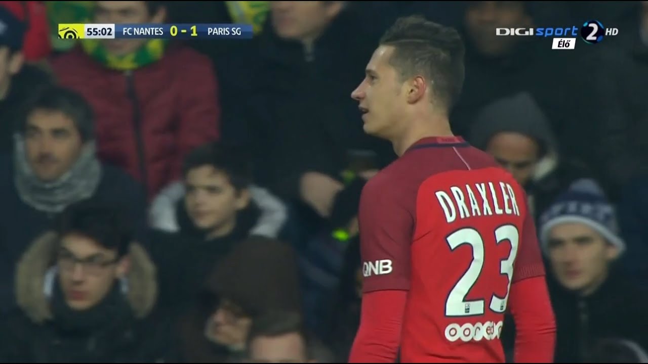 Julian Draxler vs Nantes (Away) 21/01/2017 HD 720p 50fps