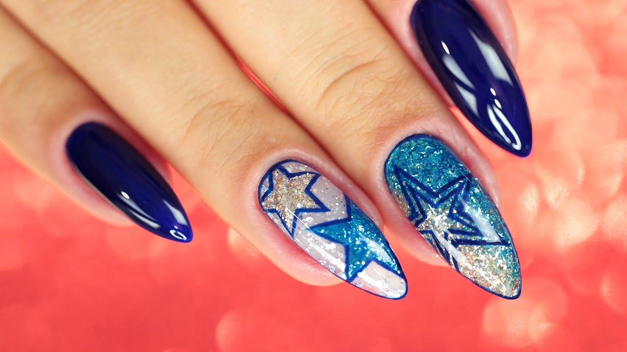 💅 GWIEŹDZISTE PAZNOKCIE SYLWESTROWE | Semilac Platinum 💅