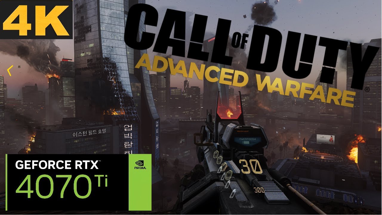CALL OF DUTY: ADVANCED WARFARE  | 4K⁶⁰ [GEFORCE RTX 4070 TI] ULTRA GRAPHICS TEST