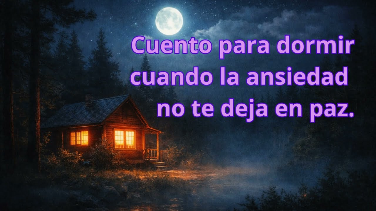 Cuento para dormir y calmar la ansiedad 🌙 Historia para apagar la mente en 6 minutos