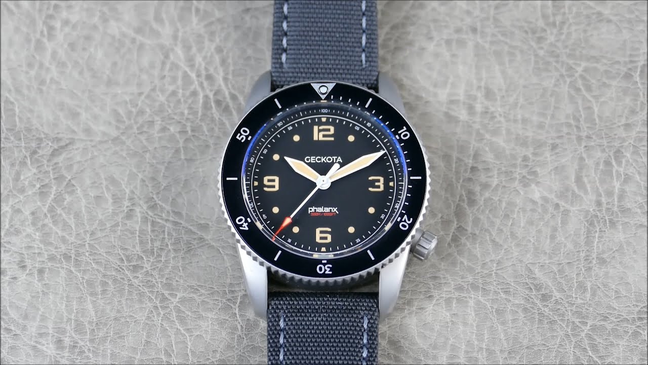 On the Wrist, from off the Cuff: Geckota – S-01 Phalanx, Swiss ETA 2824-2 Powered Mil-Spec Diver