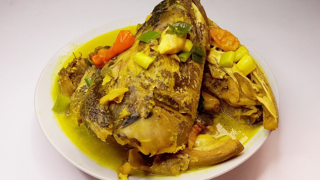 Resep gulai kepala ikan manyung#gulaikepalaikan #ikanmanyung