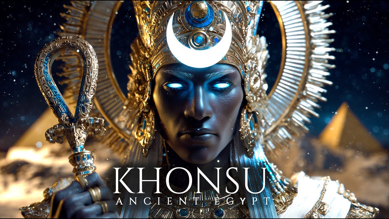 Khonsu - Ancient Egyptian Ritual Ambient | Moon God Meditation Music & Sacred Sounds