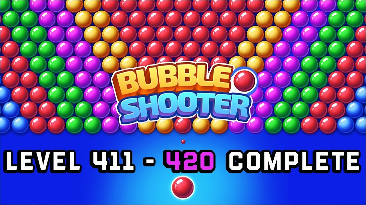 🎯 Bubble Shooter Level 411-420 | Perfect Aim & Full Walkthrough 💥 Bubble Shooter Gameplay | IVYGAMES
