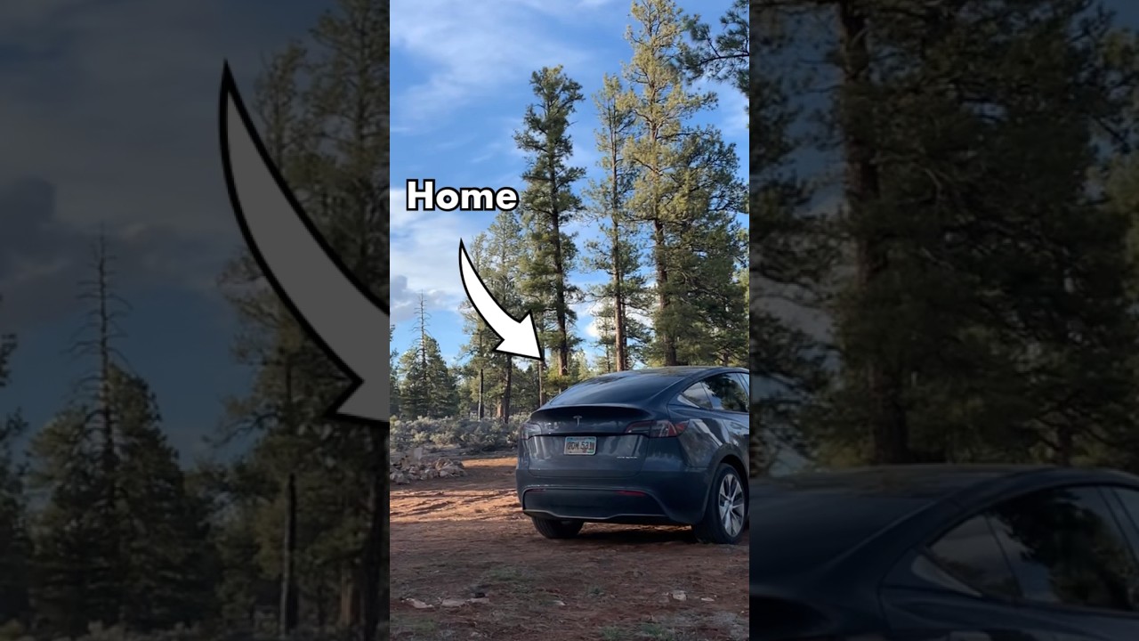 Жизнь в Tesla Model Y #tesla #carcamping #livinginacar
