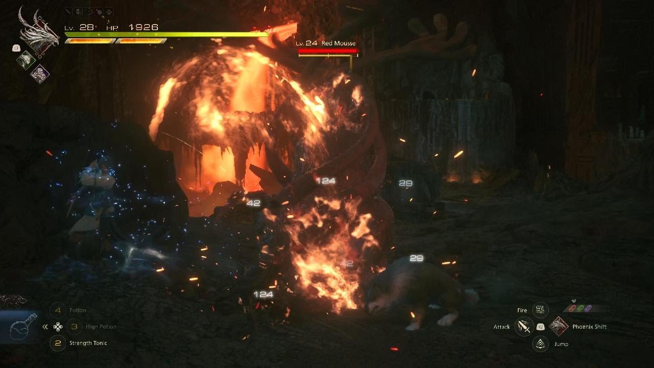 FINAL FANTASY XVI: Red Mousse - No damage