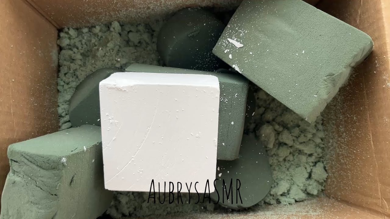 Gym Chalk and Floral Foam Crush