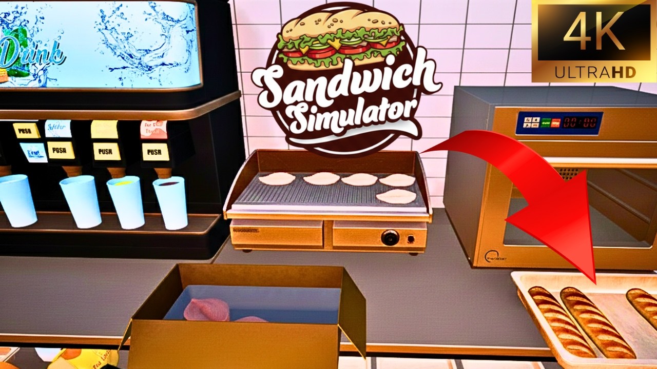 The Art of the Perfect Sub | Sandwich Simulator Gameplay (4K60FPS) | NO COMMENTARY