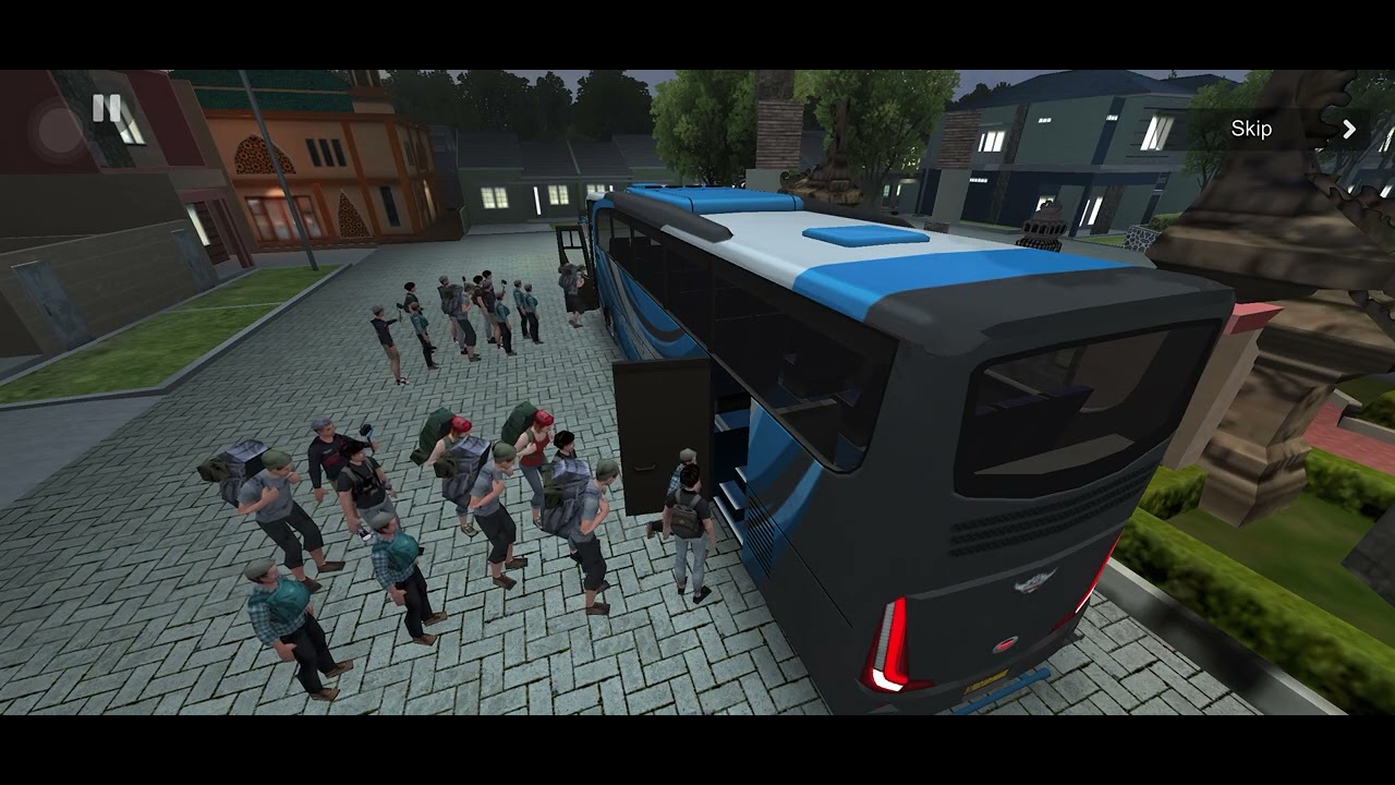 🤫BUS simulator indonesia ll new euro coach bus simulator indonesia ll new euro trock bus #simulatio