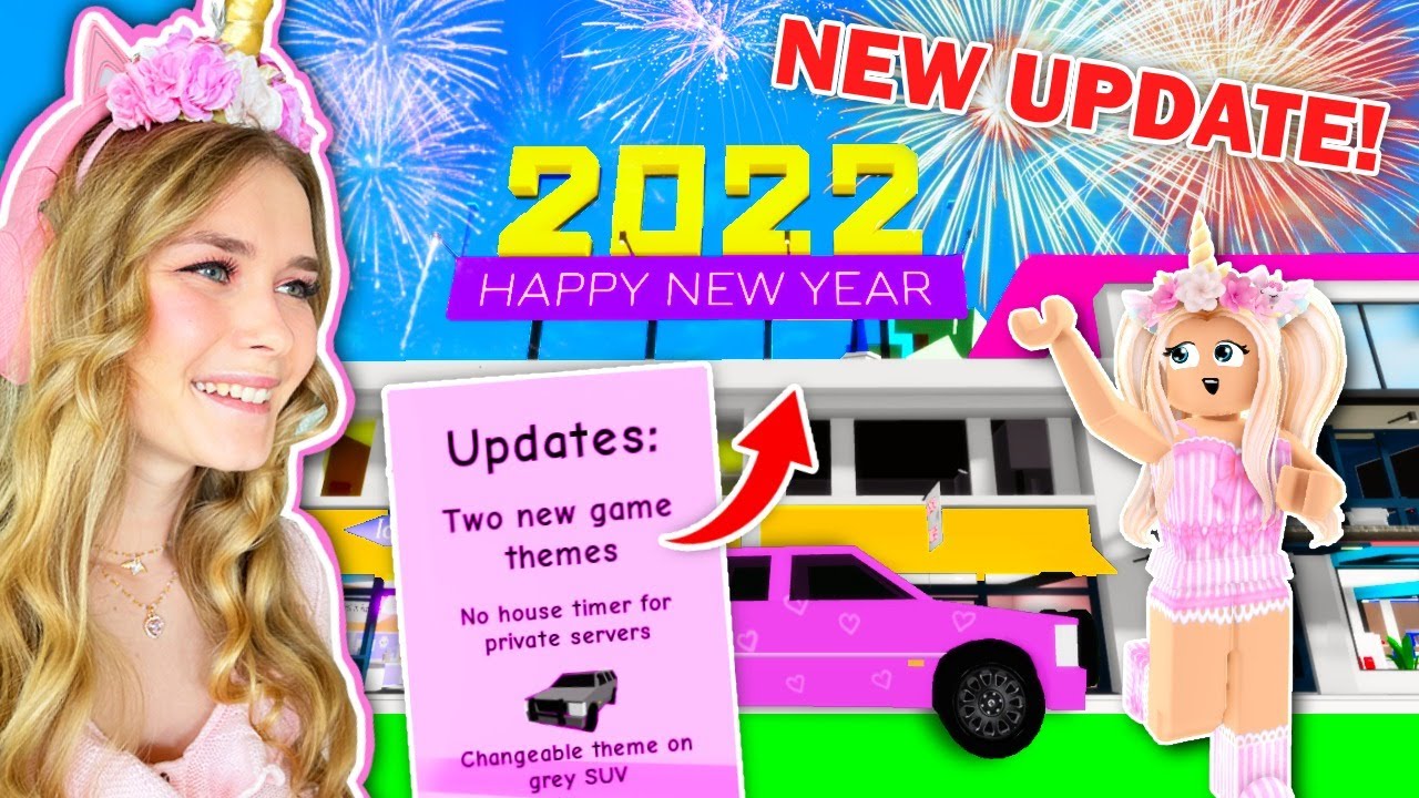 NEW YEARS UPDATE In Brookhaven! (Roblox)