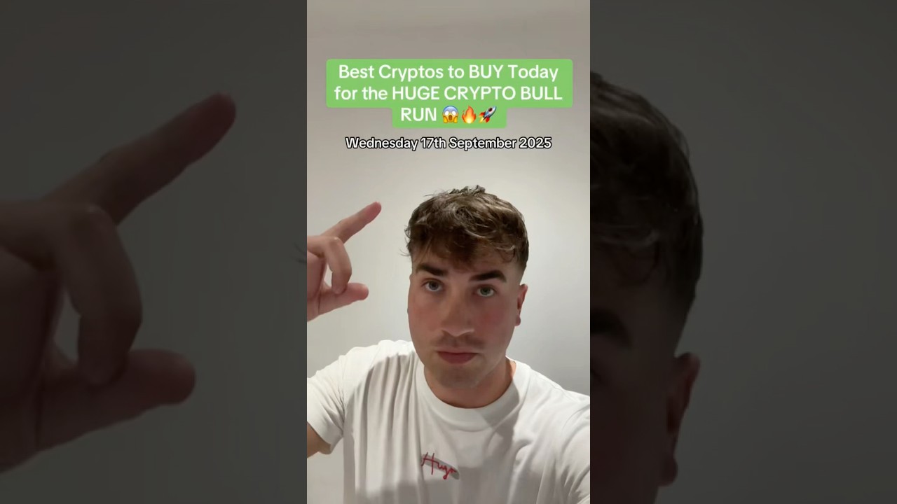 Best Cryptos to BUY Today for the HUGE CRYPTO BULL RUN 😱🔥🚀 17th September 2025 