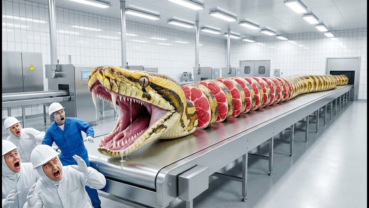 Inside a Woma Python Factory: Desert Habitat Pet Model A-P35 (Full Process)
