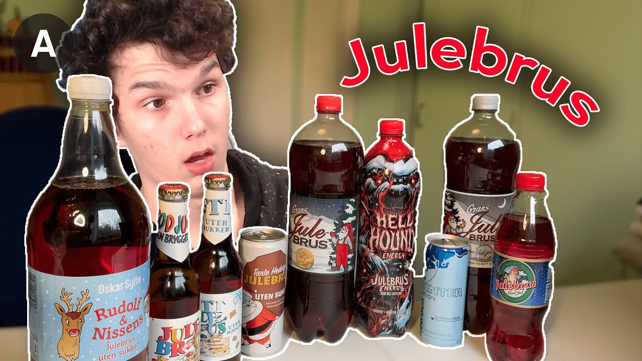 Jeg Tester Julebrus! - Har ALDRI prøvd det før!!