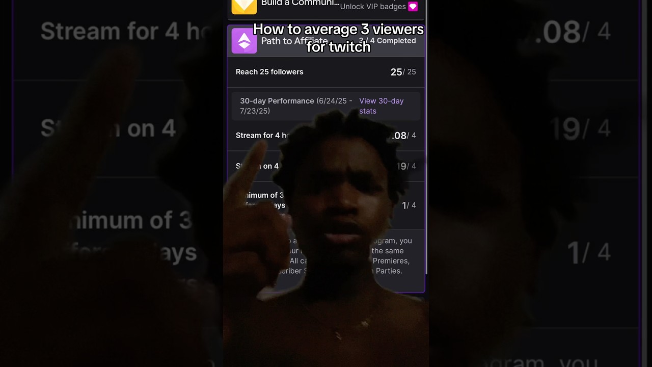How to average 3 viewers ￼For Twitch #twitch #twitchstreamer #twitchaffiliate #howto #relatable
