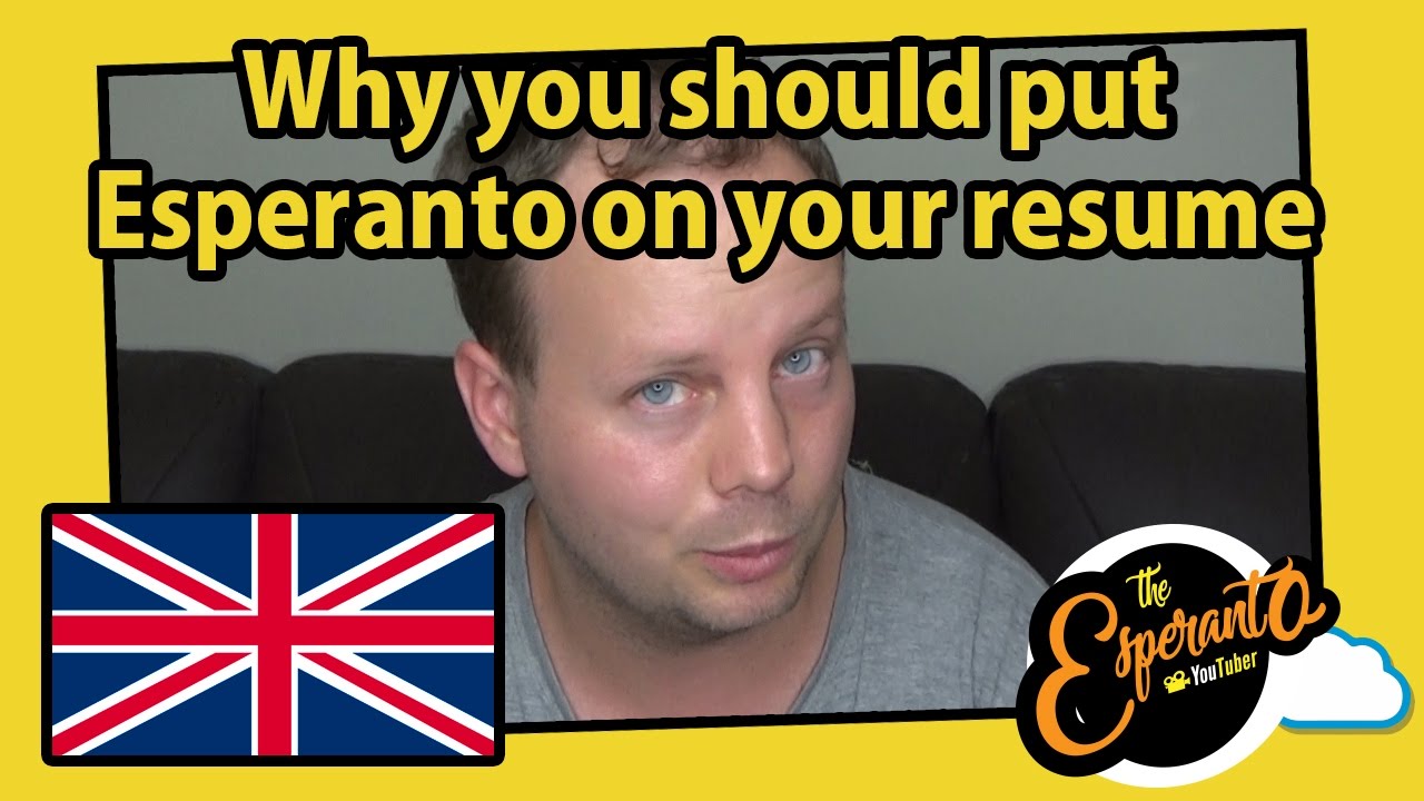 Why you should put Esperanto on your resume