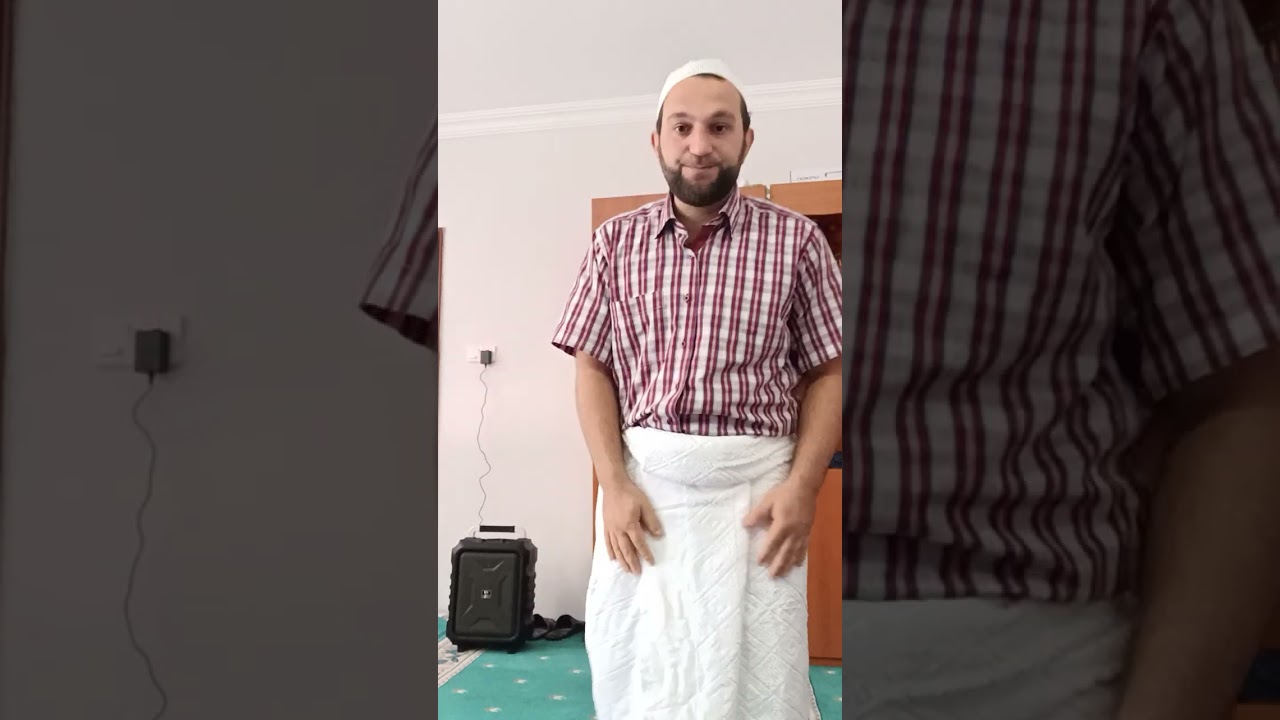 ihram elbisesi nasıl giyilir?