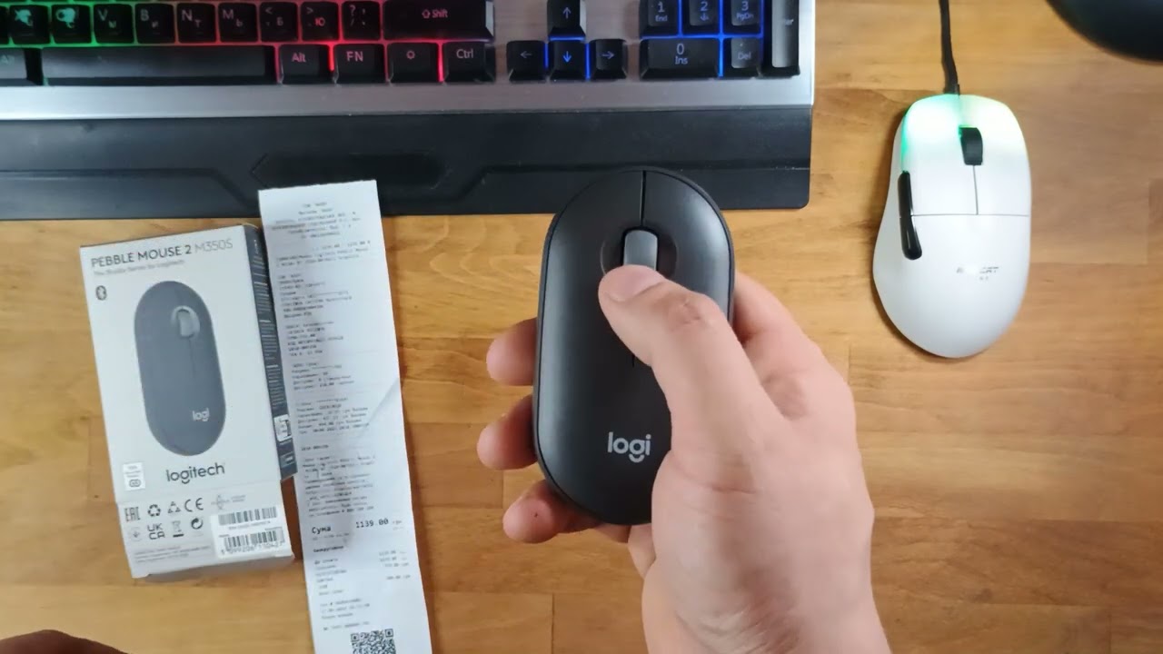 Logitech Pebble 2 M350s BT🖱️ &ndash; стиль и тишина! Покупка в ALLO.ua ✅