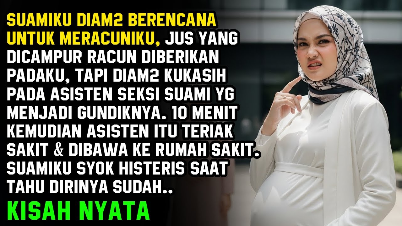 ASSISTEN SUAMI TERIAK HISTERIS SETELAH KUBERI JUS YANG DIBUAT SUAMI UNTUKKU - AKU SYOK TERNYATA