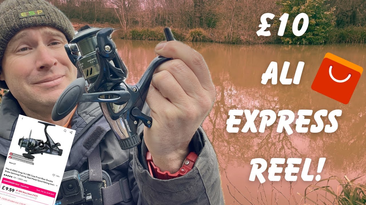 Cheap Ali Express Bait Runner Reel Put To the Test! Carp Feeder Fishing With The REELSKING KF3000