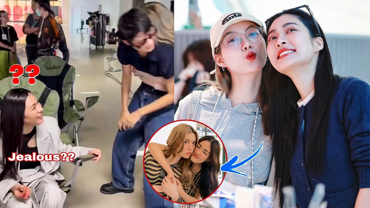 (LingOrm) LING GOT JEALOUS WHEN ORM HUGGING SOMEONE?| Orm hugging and wanted to kiss Ling again