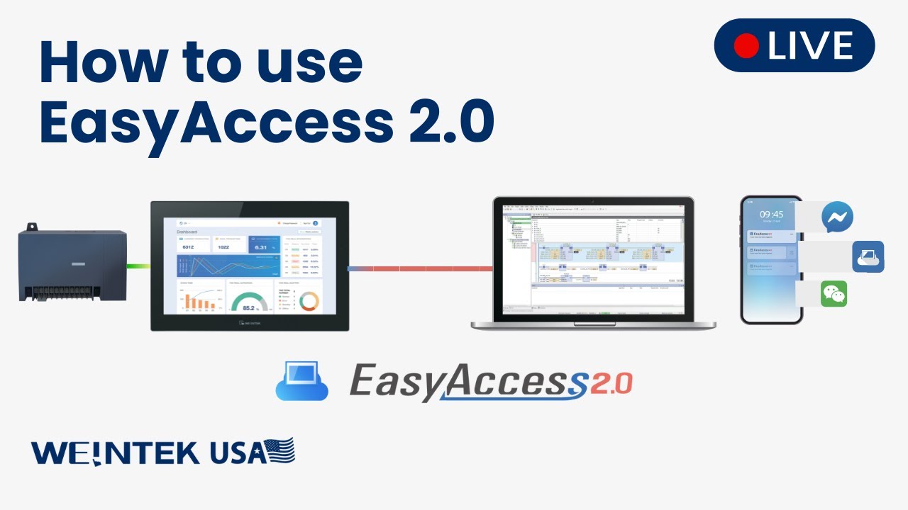 Weintek Live! How to use EasyAccess 2.0