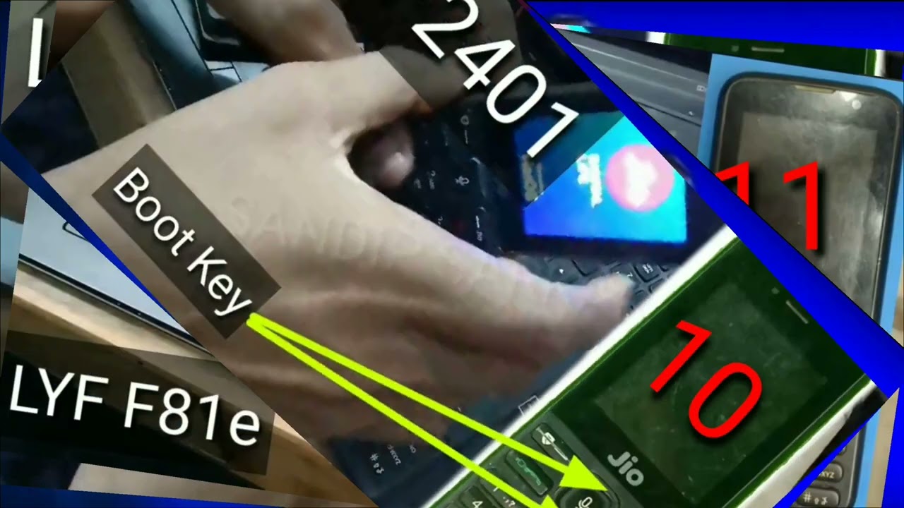 All Jio LYF Boot Key | All jio Phone Boot Key l All jio keypad mobile boot key