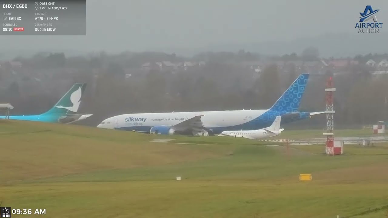 STORM BRAM 🚩 Birmingham Airport BHX LIVE ✈️ Tuesday 9th December 2025