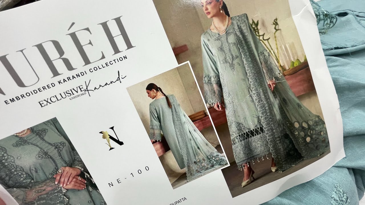 #nureh #karandi #jaquard #pakistanisuitsinindia Order on 7610387608