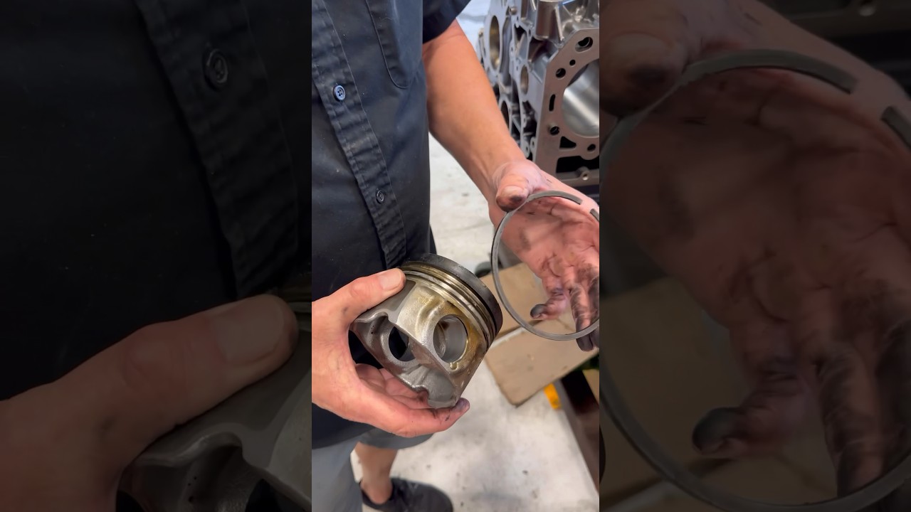 Blow by in an internal combustion engine. Where does it come from? #carrepair #engine