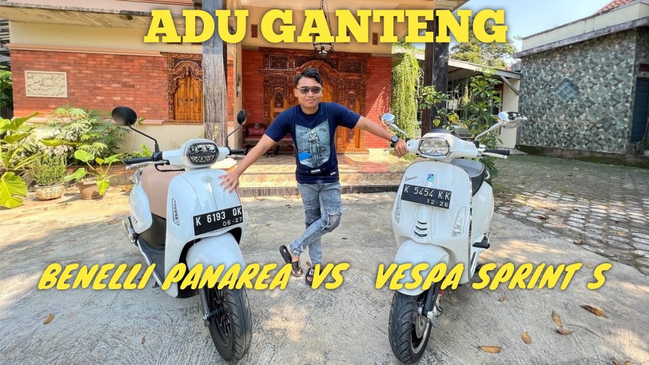 komparasi benelli panarea 125 vs vespa sprint s 150 ‼️