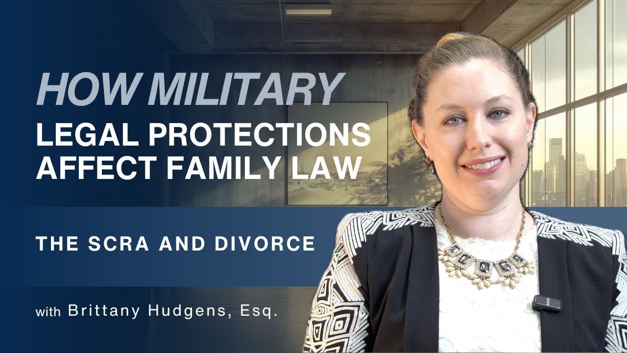 The SCRA and Divorce: How Military Legal Protections Affect Family Law