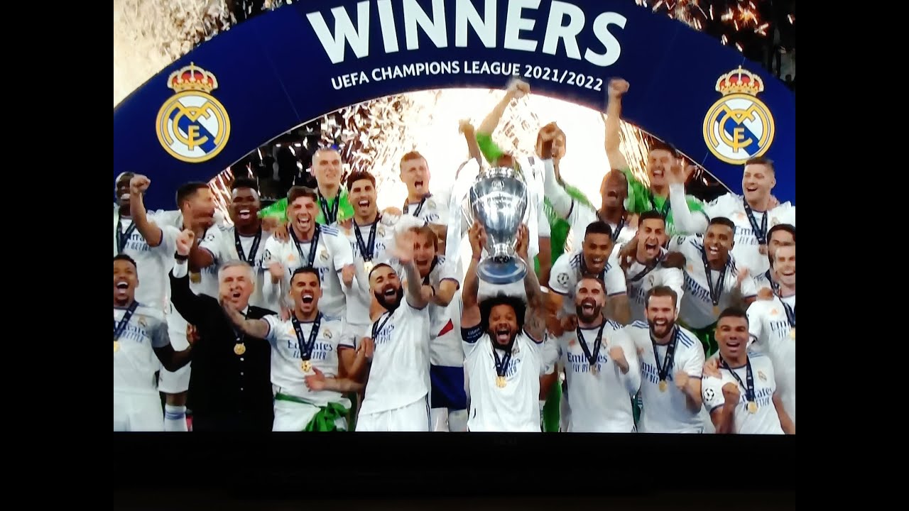 (C.L.) F) LIVERPOOL 0-1 REAL MADRID: ANCELOTTI LEGGENDA. CEFERIN SCONFITTO, ALLEGRI BRAVO MONA!