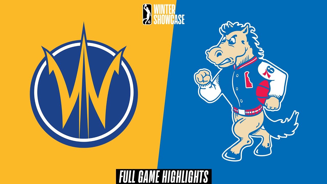Santa Cruz Warriors vs. Delaware Blue Coats - Winter Showcase Game Highlights