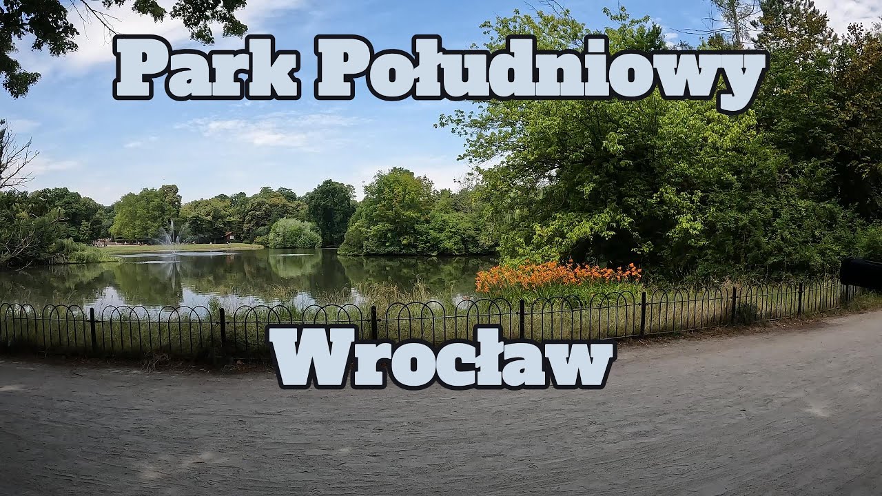 Park Południowy Wrocław. Обзор Парка во Вроцлаве. Польша 2025.